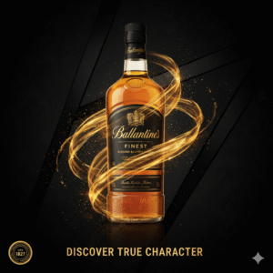 ballantines (finest blended scotch whiskey)
