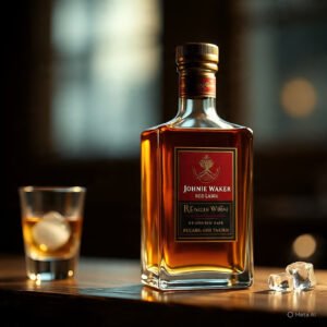 johnnie walker (red label blended scotch whiskey)