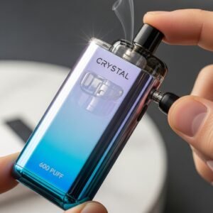 crystal 600 puff pod