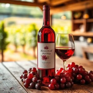 blossom hill red wine (soft & fruty)