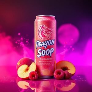 dragon soop (peach & raspberry)